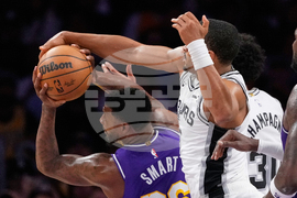 Spurs Lakers Basketball