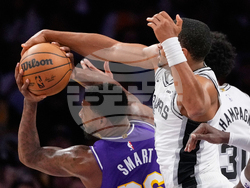Spurs Lakers Basketball