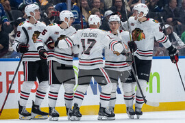 Blackhawks Canucks Hockey