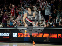 Trail Blazers Thunder Basketball