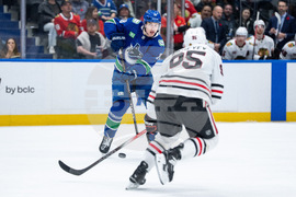Blackhawks Canucks Hockey