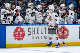 Blackhawks Canucks Hockey