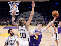 Spurs Lakers Basketball