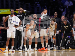 Spurs Lakers Basketball