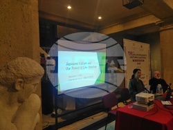 Японската художничка Маюми Гото проведе работилница и изнесе лекция на тема „Традиционната японска живопис нихон-га“ в галерия „Квадрат 500“. 