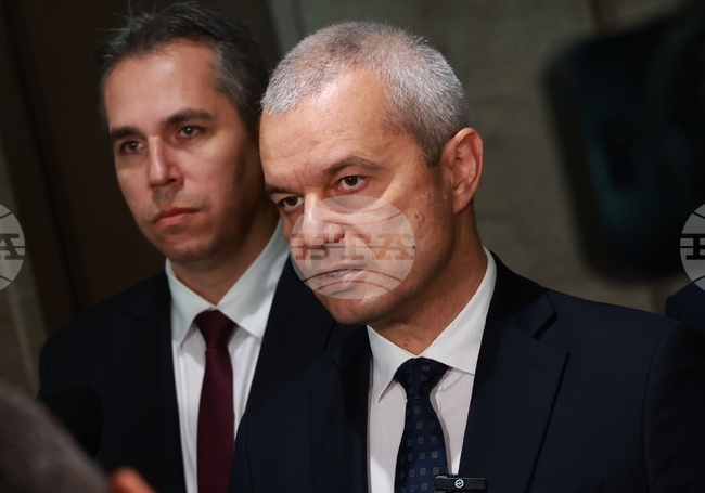 Управляващото мнозинство си е направило тайна комисия за "Лукойл"“, каза лидерът на "Възраждане" Костадин Костадинов