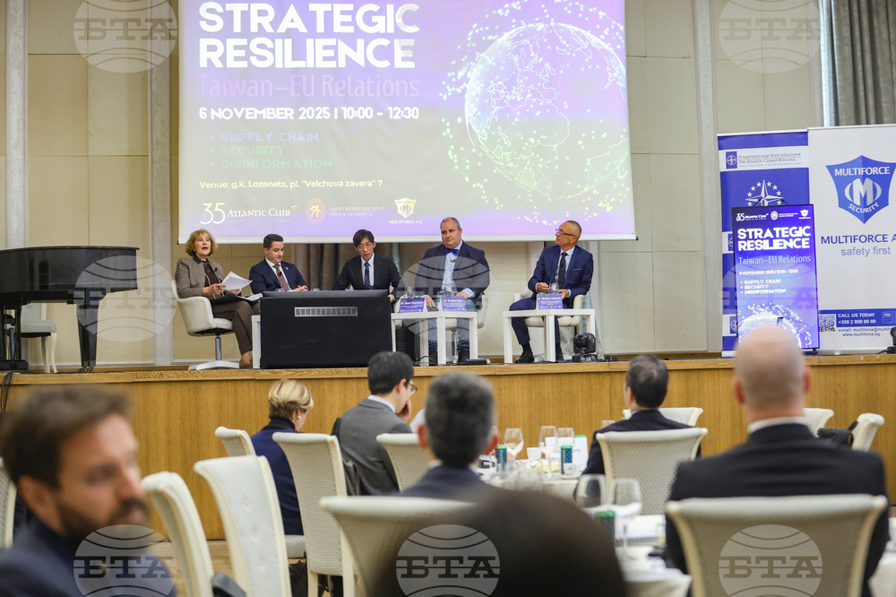 Forum in Sofia Discusses Disinformation, Supply Chains and Strengthening Taiwan-EU Relations