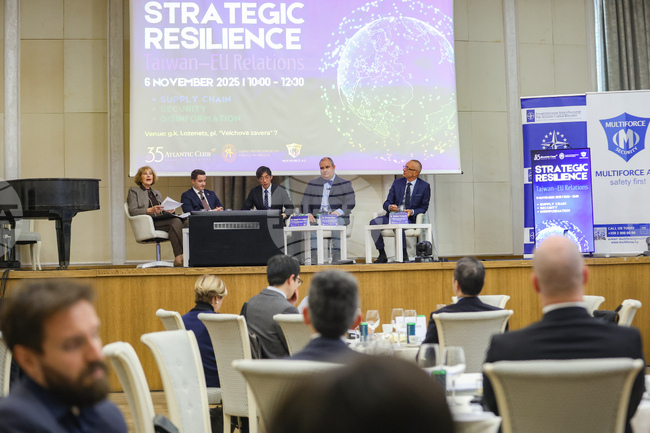 Forum in Sofia Discusses Disinformation, Supply Chains and Strengthening Taiwan-EU Relations