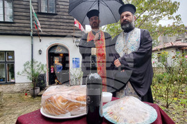 Варна - МВР- панахида и молебен