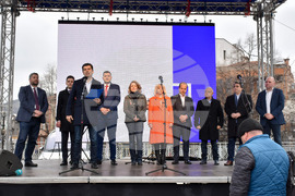 Пловдив - КП "Продължаваме промяната - Демократична България" - Откриване на предизборна кампания