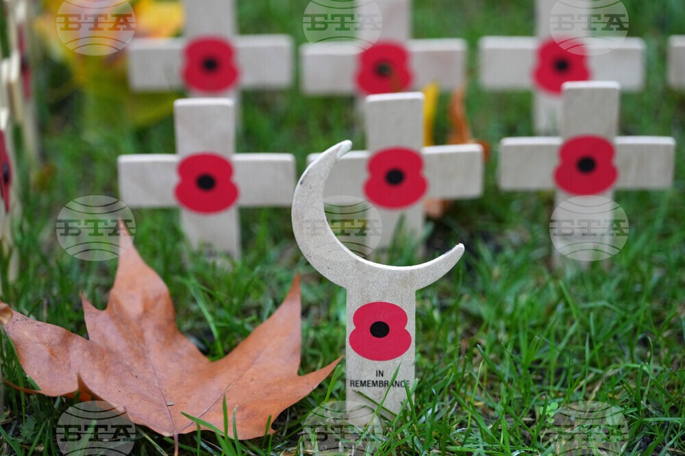 APTOPIX Britain Royals Remembrance