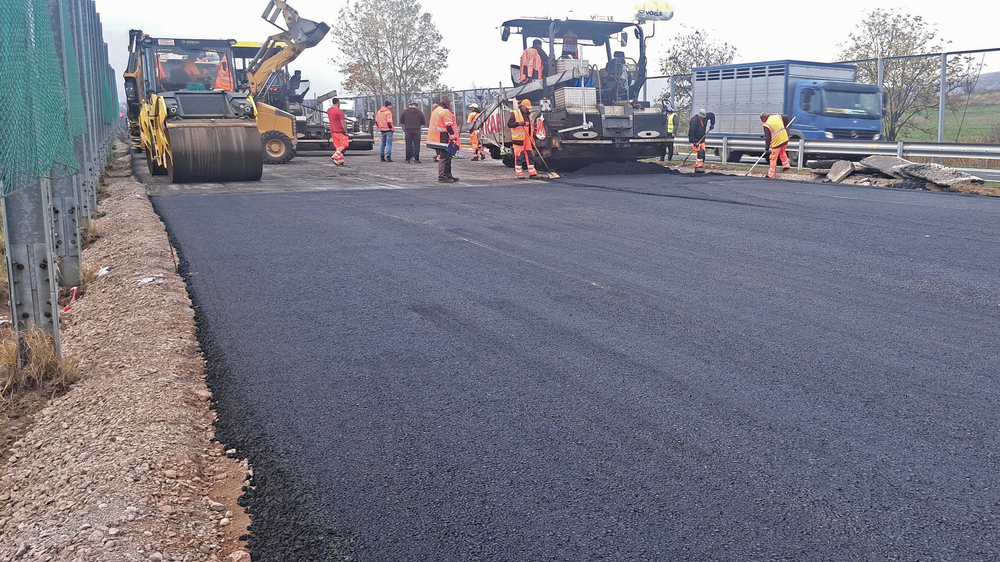 АПИ: На АМ „Тракия“ продължава ремонтът на 11-километровия участък в област Сливен