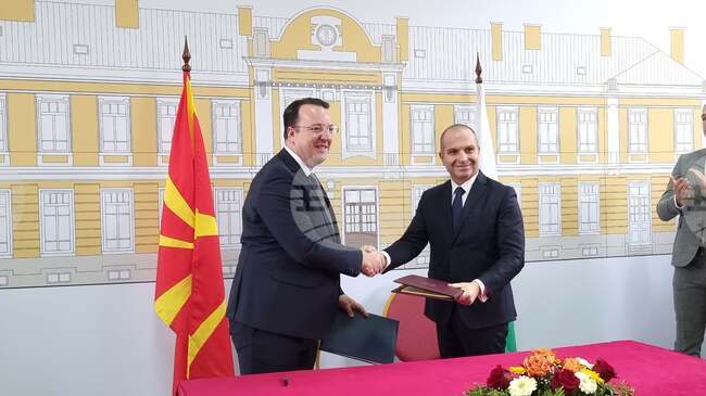 България и Република Северна Македония подписаха в Гюешево споразумение за транспортна свързаност