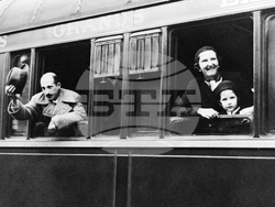 Цар Борис, царица Йоанна и принцеса Мария-Луиза