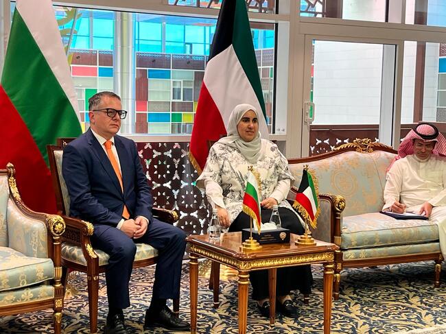 Deputy Minister Barbalov: Current Dialogue Important for Good Bulgaria-Kuwait Relations