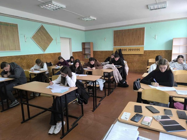 Регионален етап на ученическата олимпиада по български език и литература се състоя в Тарутинската община, Болградски район, Украйна