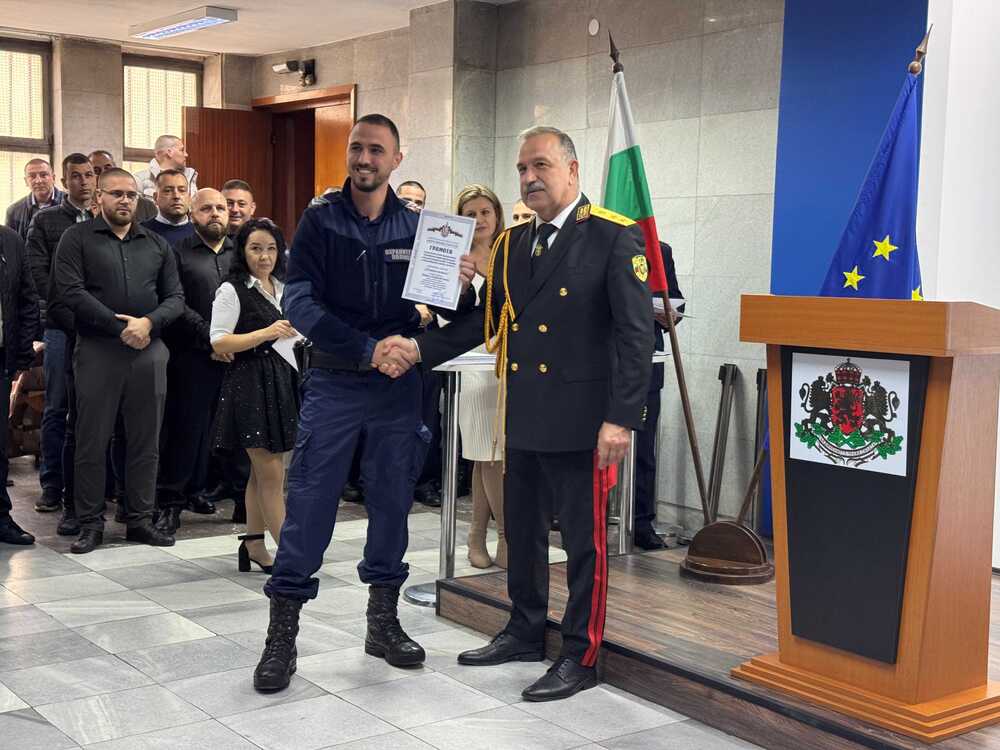 Областният управител д-р Неделчо Маринов поздрави служителите на ОД МВР - Стара Загора по повод предстоящия празник на българската полиция – 8 ноември