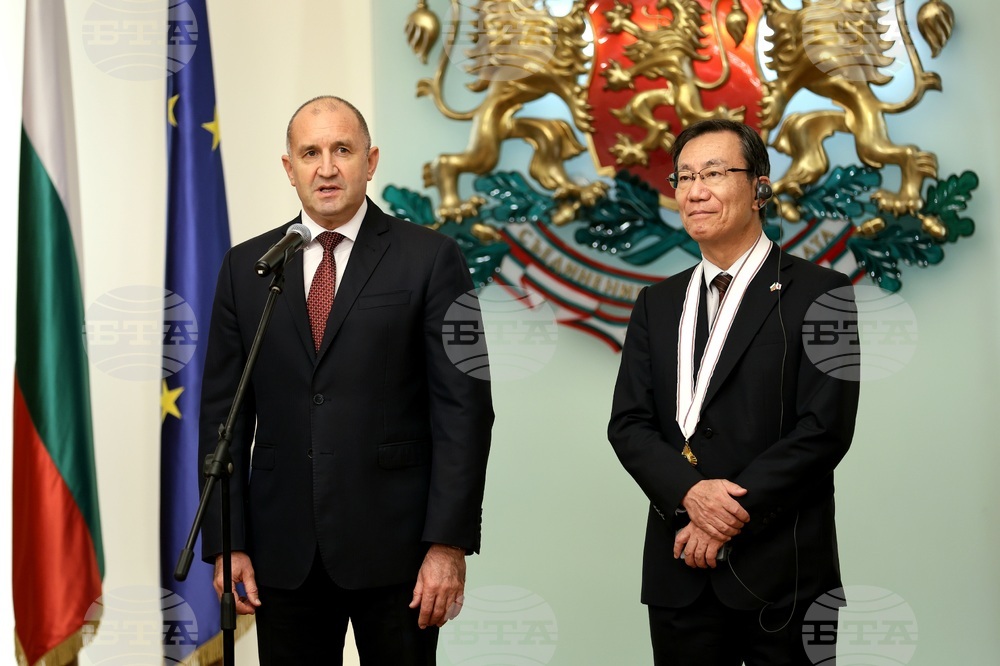 Президентство - Румен Радев - Хисаши Мичигами - орден