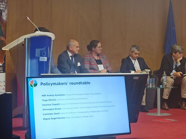 Екипът на университета представи своя принос в проекта FIRE-RES на заключителната конференция в Брюксел