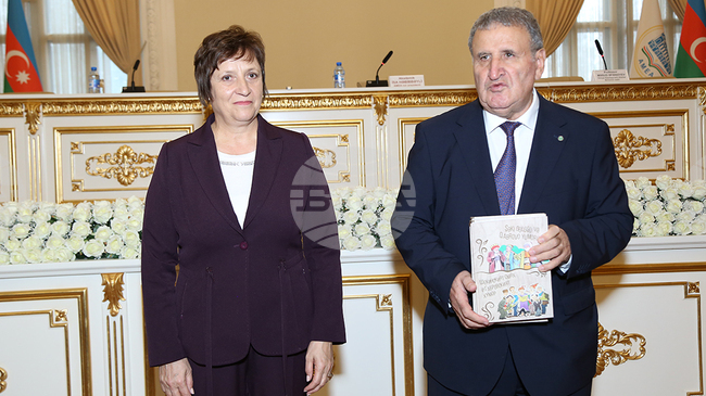 Евелина Славчева взе участие в честването на годишнината на Азербайджанската национална академия на науките