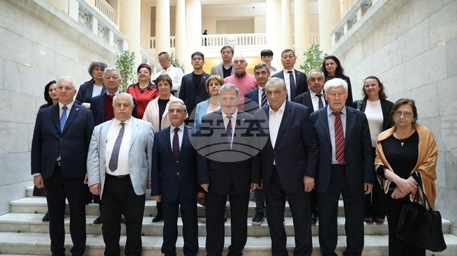 BAS President Joins Anniversary Celebration of Azerbaijan National Academy of Sciences