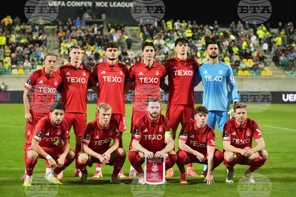 Абърдийн с Димитър Митов в състава си завърши наравно с АЕК Ларнака в Лигата на конференциите