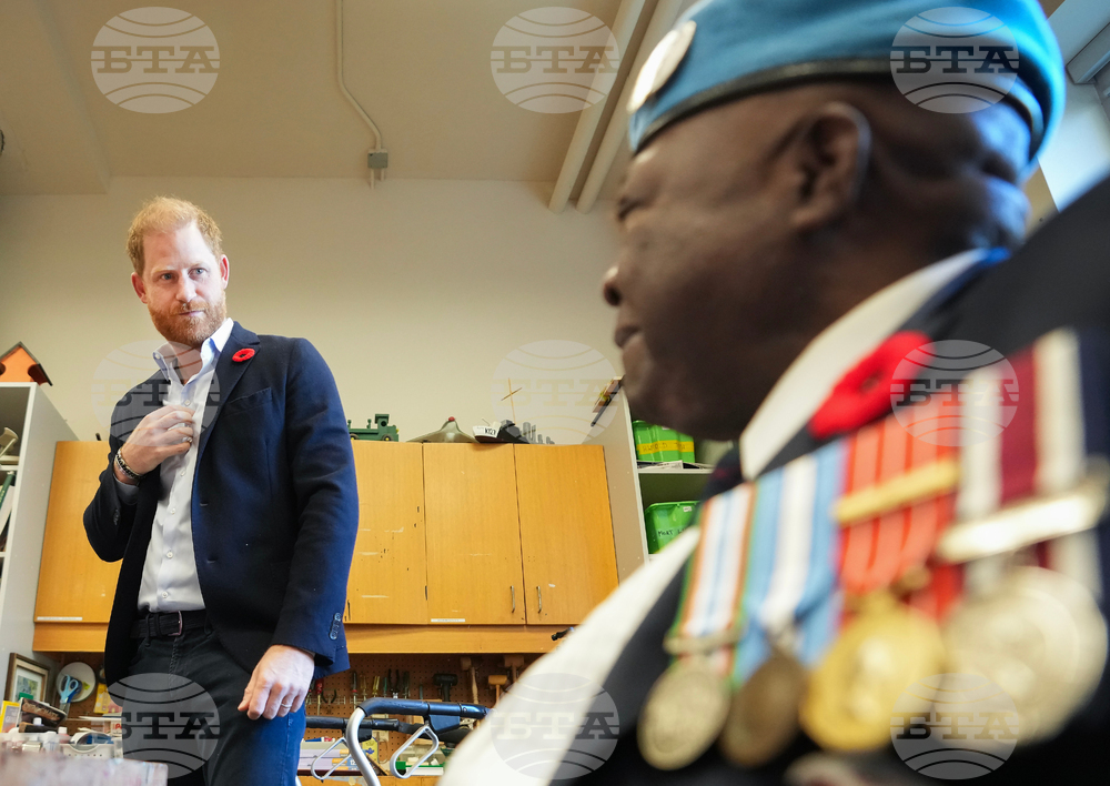 Canada Remembrance Day Prince Harry