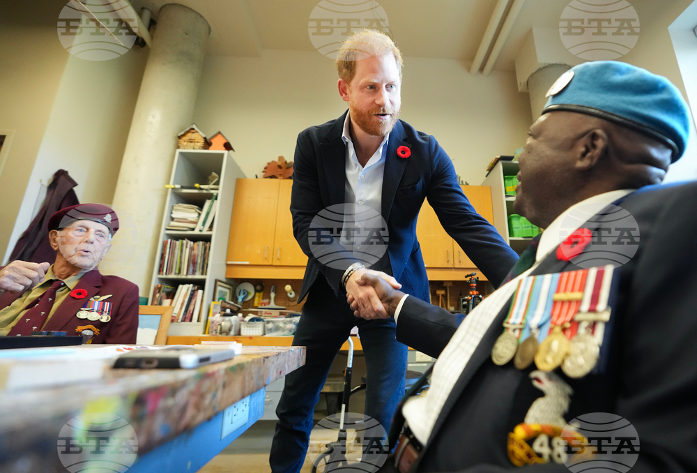 Canada Remembrance Day Prince Harry
