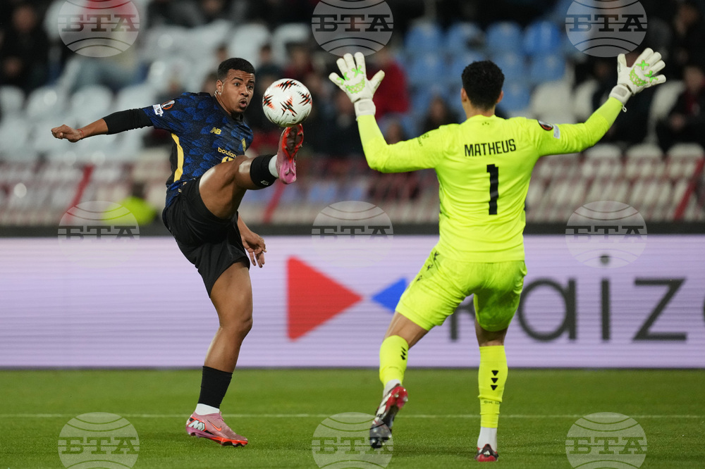 APTOPIX Serbia Soccer Europa League