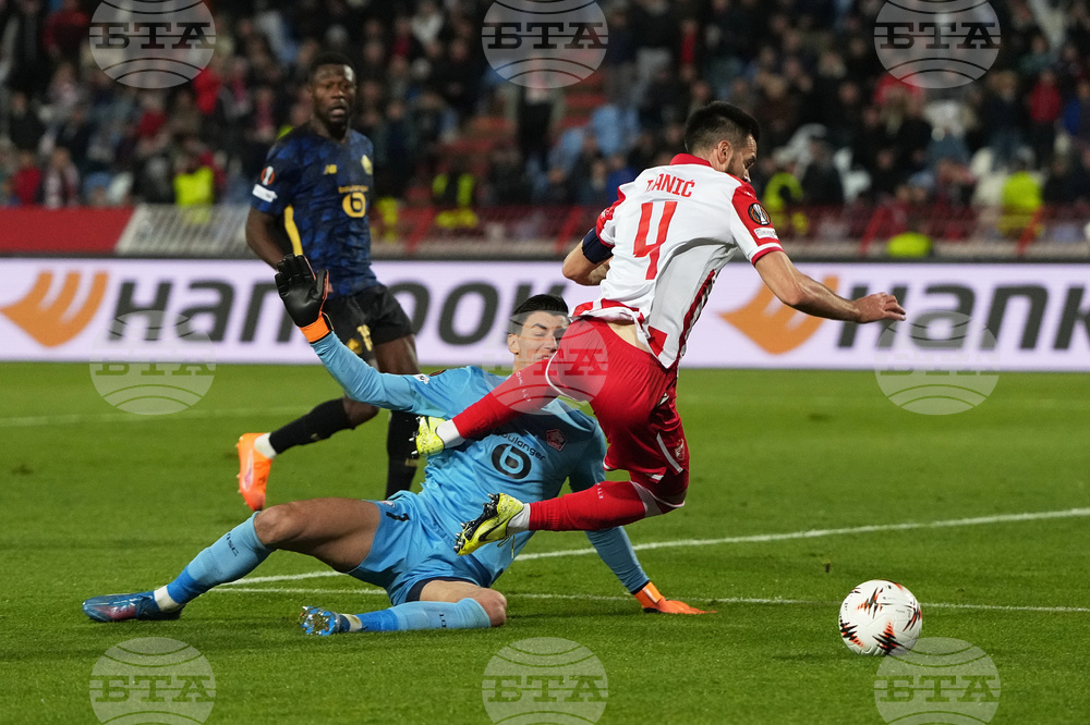 APTOPIX Serbia Soccer Europa League