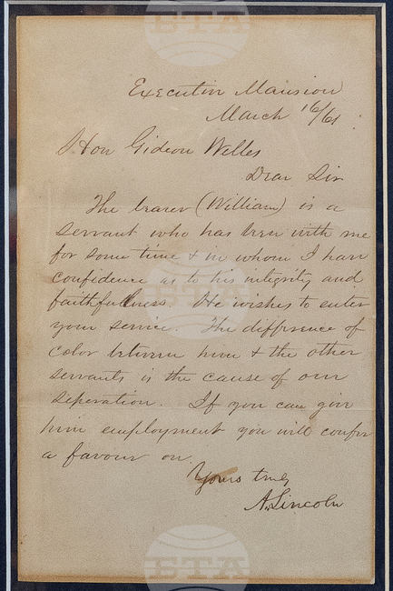 Lincoln Letter-Black Friend