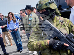 APTOPIX Ecuador US Noem