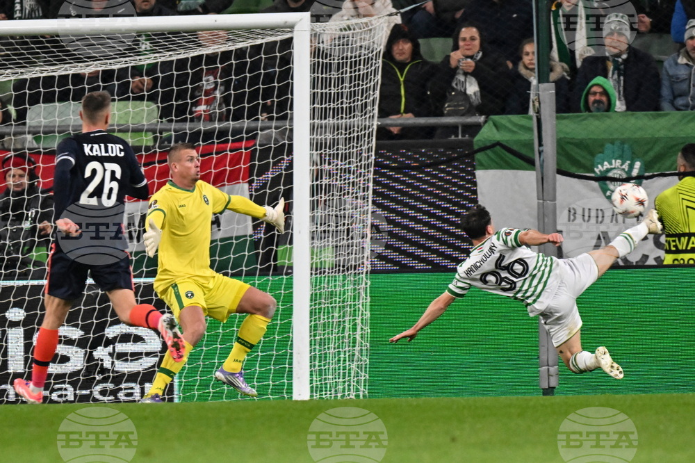 Лудогорец допусна поражение като гост на Ференцварош в мач от турнира Лига Европа