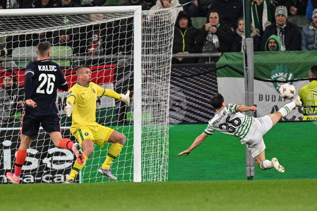 Лудогорец допусна поражение като гост на Ференцварош в мач от турнира Лига Европа