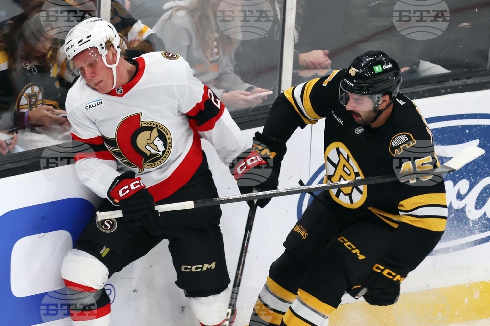 Senators Bruins Hockey