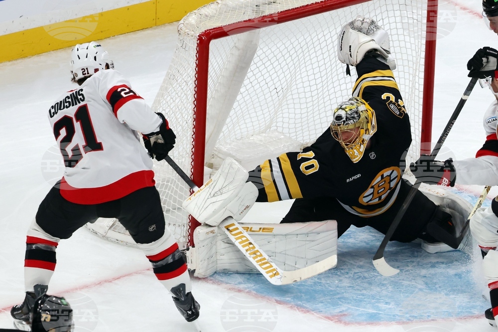 Senators Bruins Hockey