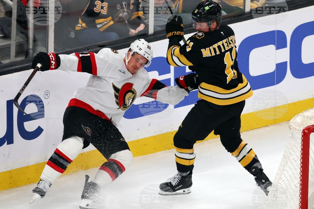 Senators Bruins Hockey