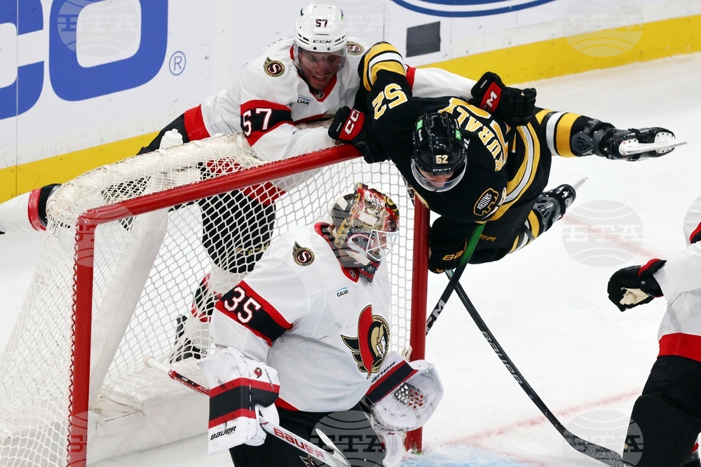 Senators Bruins Hockey