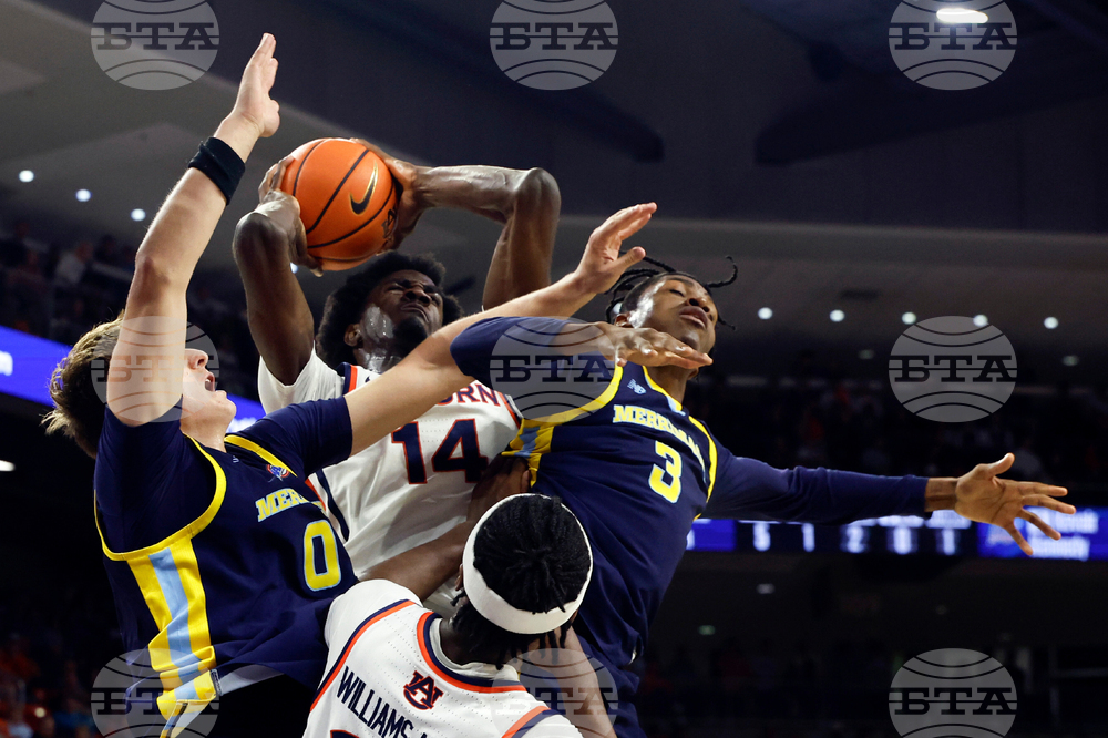APTOPIX Merrimack Auburn Basketball