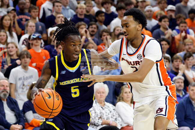 Merrimack Auburn Basketball