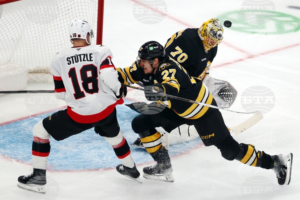 Senators Bruins Hockey