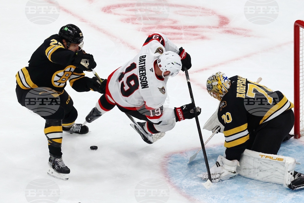 Senators Bruins Hockey
