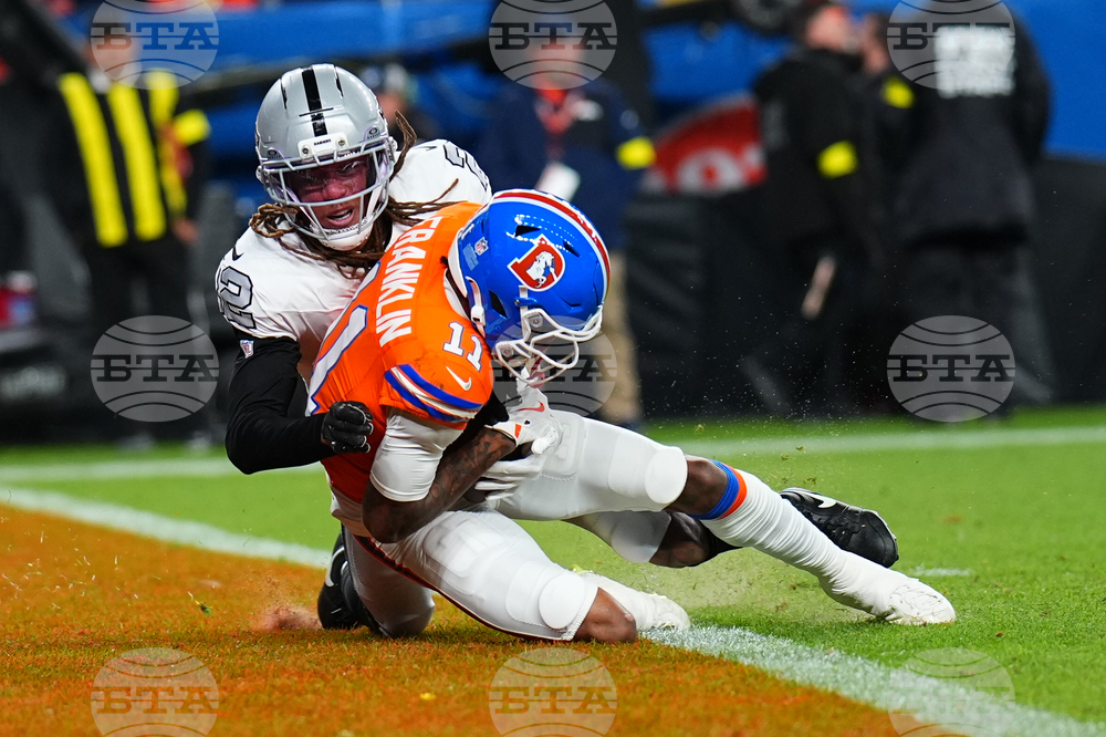 APTOPIX Raiders Broncos Football