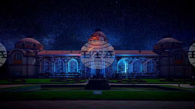 Сметната палата отбелязва своята 145-годишнина с 3D мапинг на фасадата на Регионалния исторически музей в София