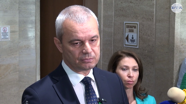 Управляващото мнозинство си е направило тайна комисия за "Лукойл"“, каза лидерът на "Възраждане" Костадин Костадинов