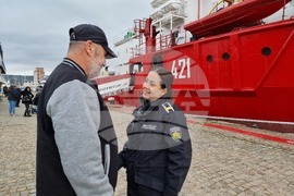 Варна - Научноизследователски кораб „Св. св. Кирил и Методий“ - 34-та българска полярна експедиция - отплаване