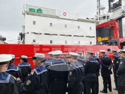 Варна - Научноизследователски кораб „Св. св. Кирил и Методий“ - 34-та българска полярна експедиция - отплаване