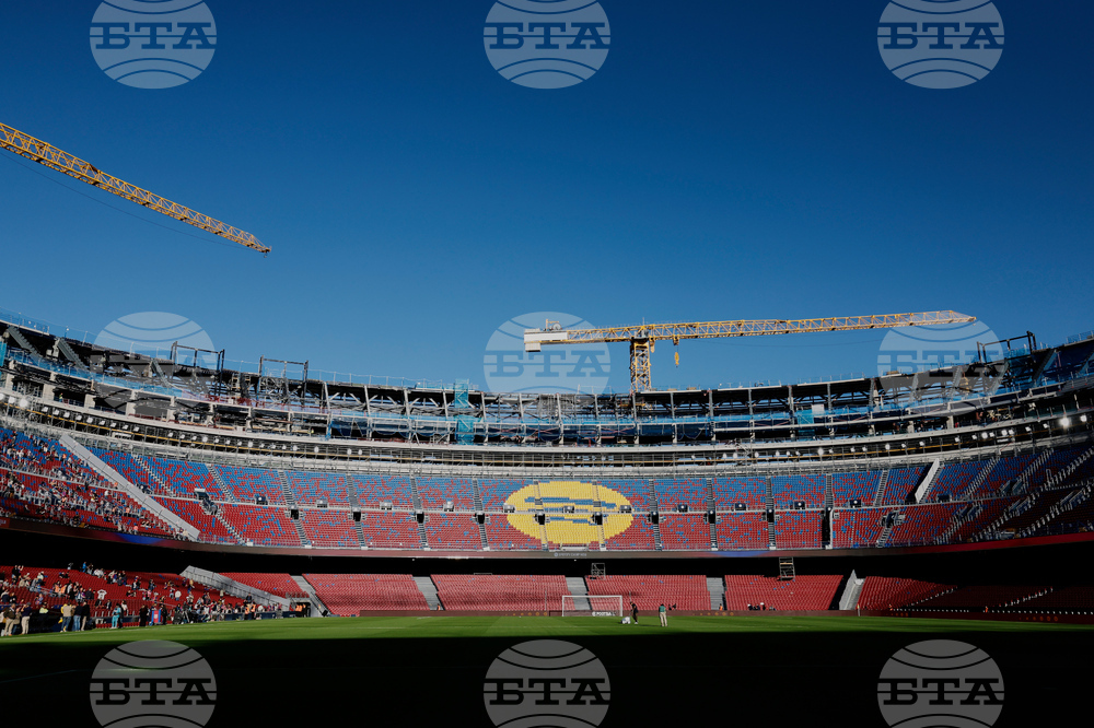 Spain Soccer Barcelona Stadium