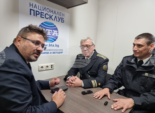 БТА отново ще има кореспондент на борда на научноизследователския кораб „Св. св. Кирил и Методий“, каза генералният директор Кирил Вълчев