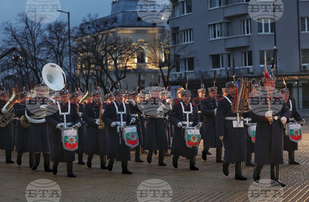 Трети март - тържествена заря-проверка